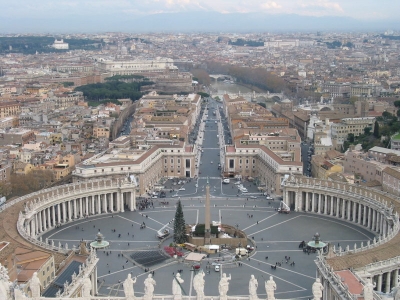 Panorama of the Vatican City