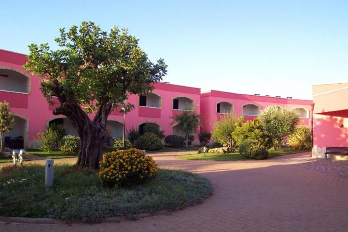 Corpo centrale camere resort 4 stelle Porto-cesareo