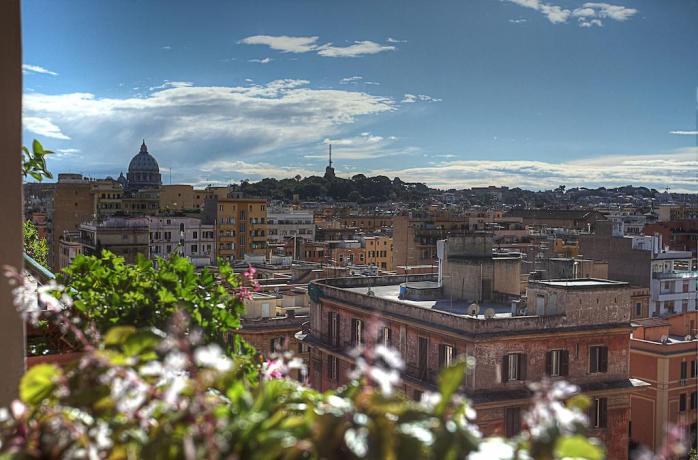 Vista panoramica di Roma 