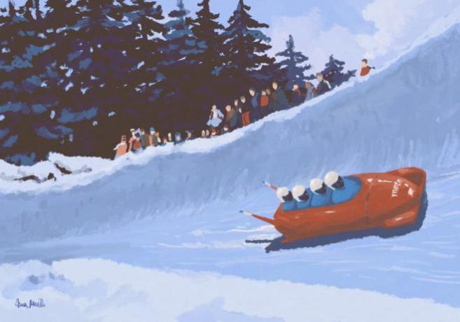 Mostra L'ARTE DEL MOVIMENTO - L'estetica degli sport invernali