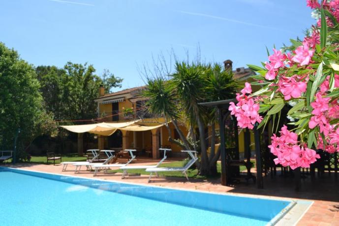 B&B piscina idromassaggio vicino parco uccellina