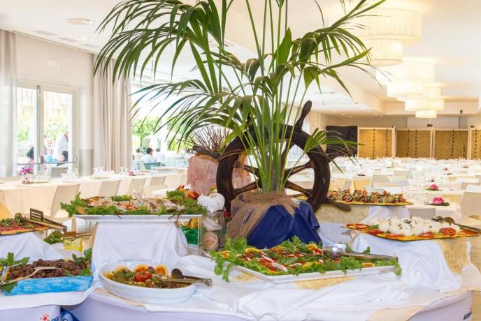 Ristorante a buffet-pensione-completa villaggio Ispica 