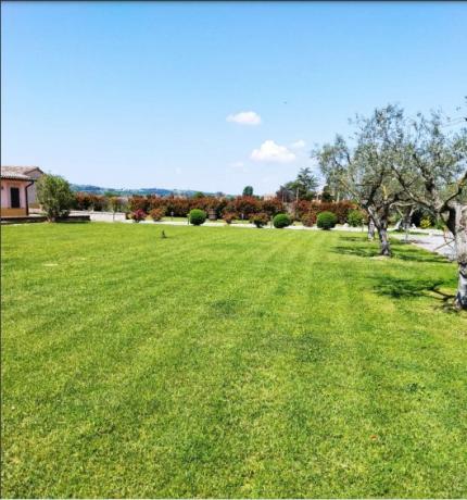 Ingresso con Giardino Curato e Vialetto Macchina