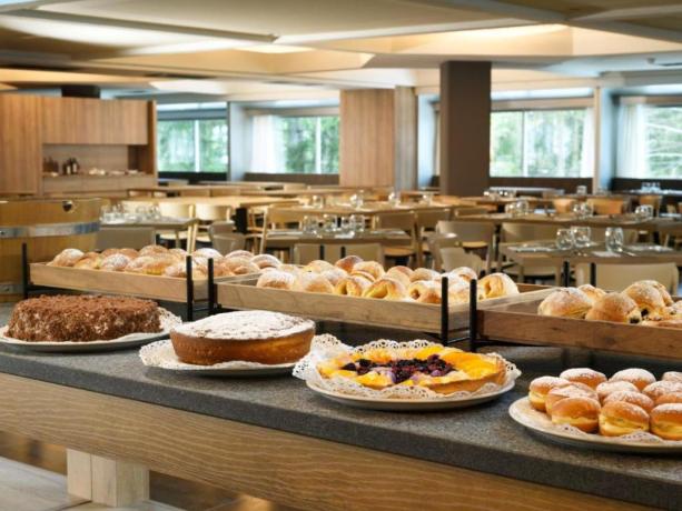 Buffet della colazione hotel 4 stelle