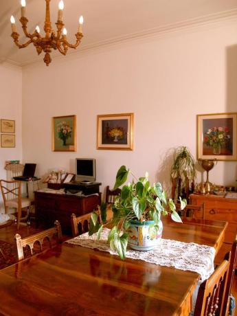 Zona soggiorno B&B nel Lazio