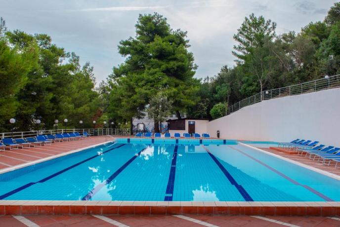 Piscina regolamentare Villaggio-turistico Peschcici Puglia 