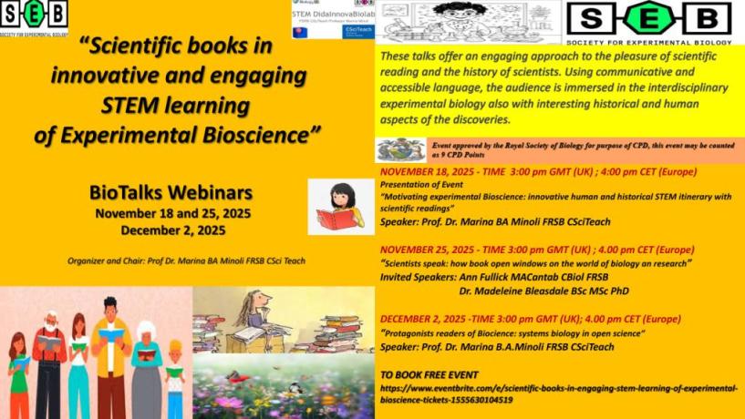 Libri scientifici per un coinvolgente apprendimento integrato della Biologia