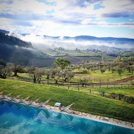 relax in agriturismo con piscina Fiesole