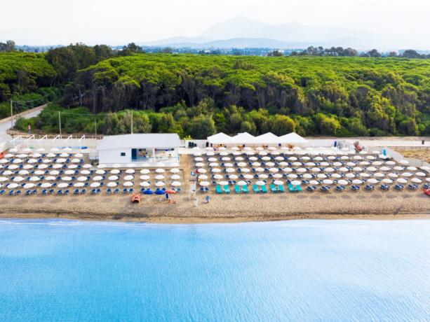 Villaggio Paestum fronte mare con Spiaggia Inclusa