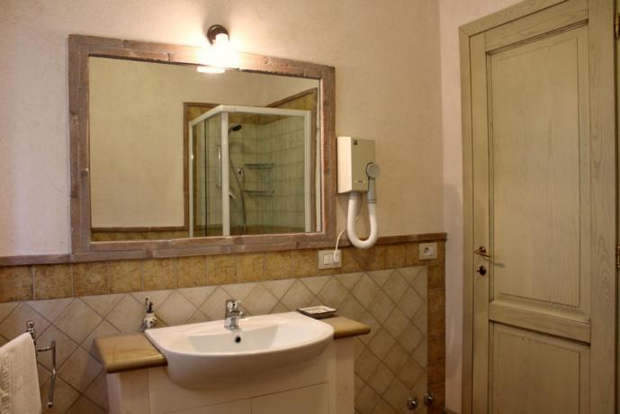 Bagno privato appartamento Giulia a Perugia 