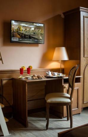 Colazione in camera all'albergo del Salento