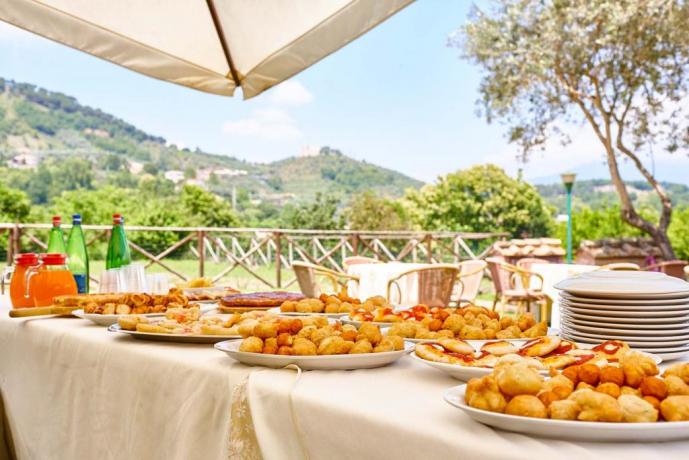 Buffet per matrimonio in Residence Salerno 