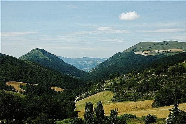 vista panoramica in Umbria