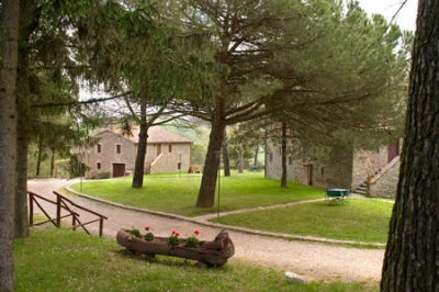 Parco interno dell'Agriturismo