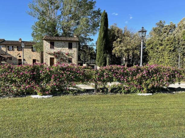 Giardino Fiorito in Casale in Umbria, Ospedalicchio 