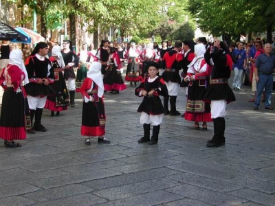 Traditional local outfits