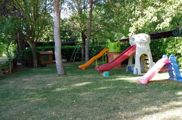 Parco giochi per bambini a Corciano vicino Perugia