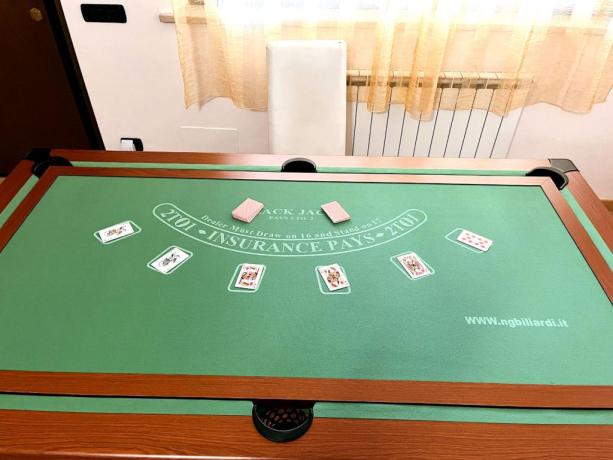 Casa Vacanza in Umbria: Tavolo da Poker BlackJack 