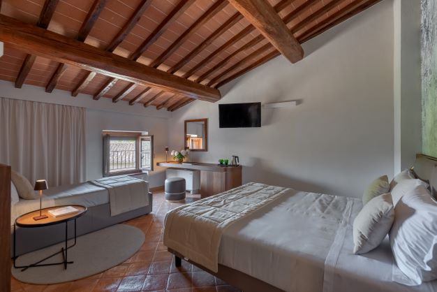 Camere con ogni comfort tra Umbria Toscana