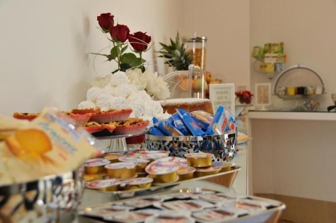 Abbondanti colazioni a buffet in Hotel nel Lazio