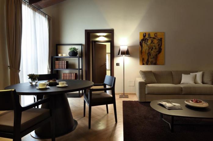 Suite conte salotto albergo 5 stelle Perugia 