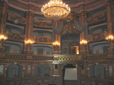 The theatre of the Casle of Caserta