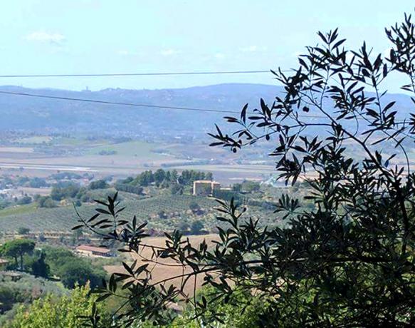 Residence in Castello Medievale Assisi, Vista Panoramica  