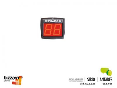 Sistema eliminacode display 2 cifre