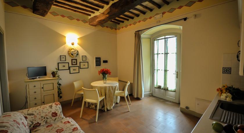 Junior Suite Dottori soggiorno e zona pranzo