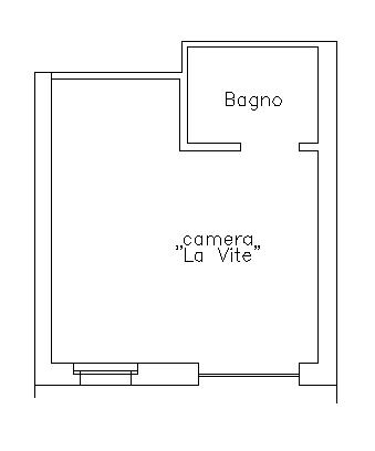 Camera vite 2persone con bagno e doccia Zambrone