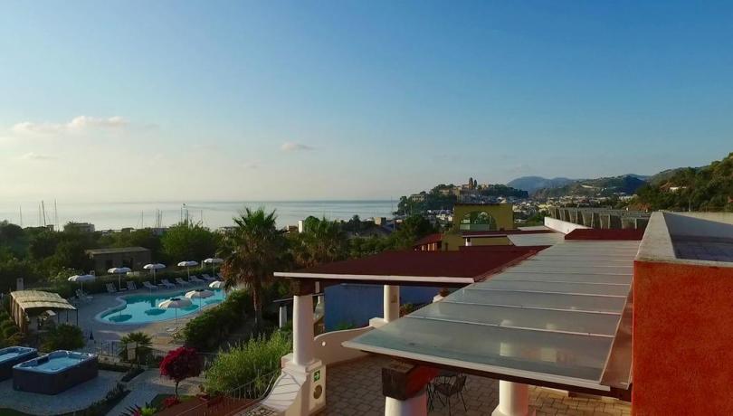 Arcipelago isole Eolie - Hotel vista mare 