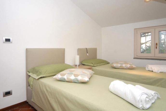 Camera doppia letti singoli B&B ad Arezzo