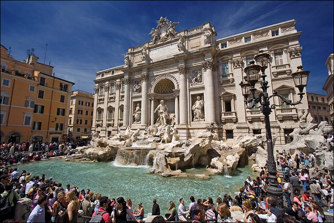 Fontana di Trevi Roma