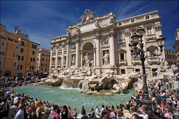 Fontana di Trevi Roma 