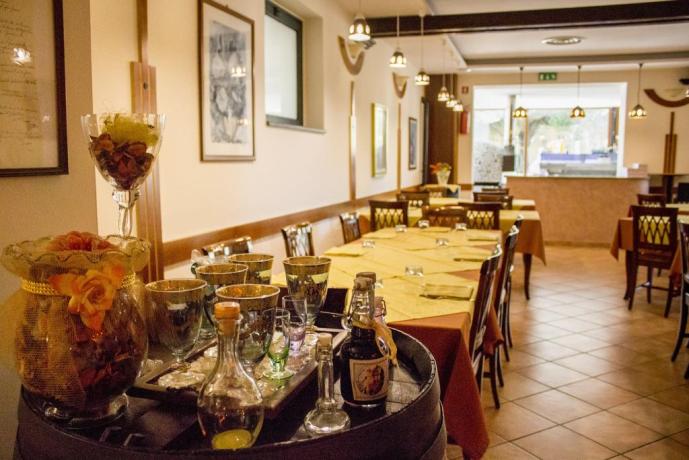 Sala Ristorante in Locanda a Bosco
