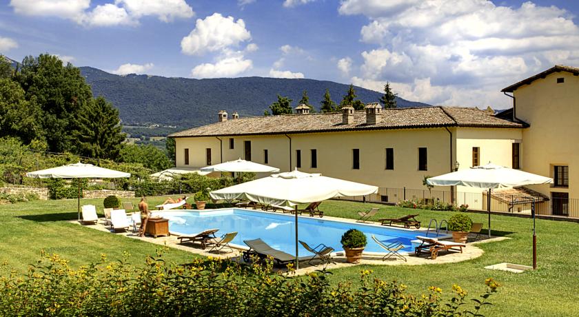 Panoramic view of the swimming pool