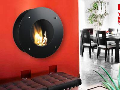 Caminetto ecologico. Non necessita di canna fumaria