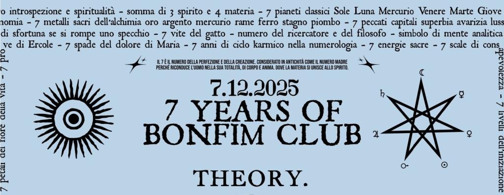 7 Yrs Bonfim CLub w: The Hacker