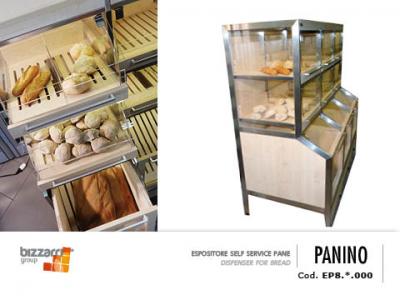 Espositore per panificio