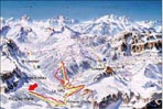 Mappa delle Piste a La Villa, Badia