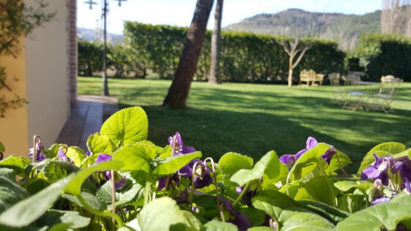 Agriturismo con giardino Valle del Nera in Umbria 