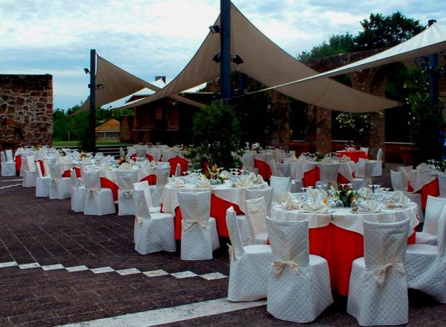 Matrimonio all'aperto in Agriturismo vicino Roma-Viterbo