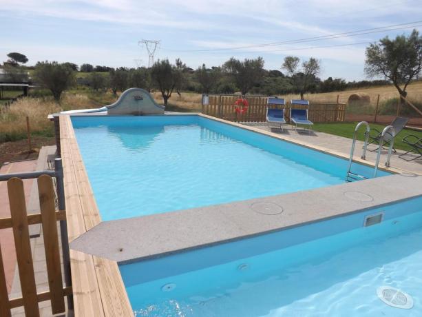 Lazio Agriturismo con piscina scoperta e idromassaggio