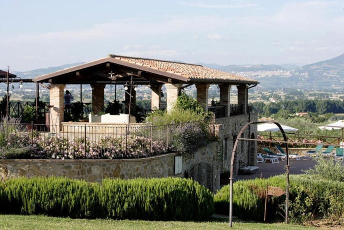 Location per eventi speciali agriturismo campagna Bettona 