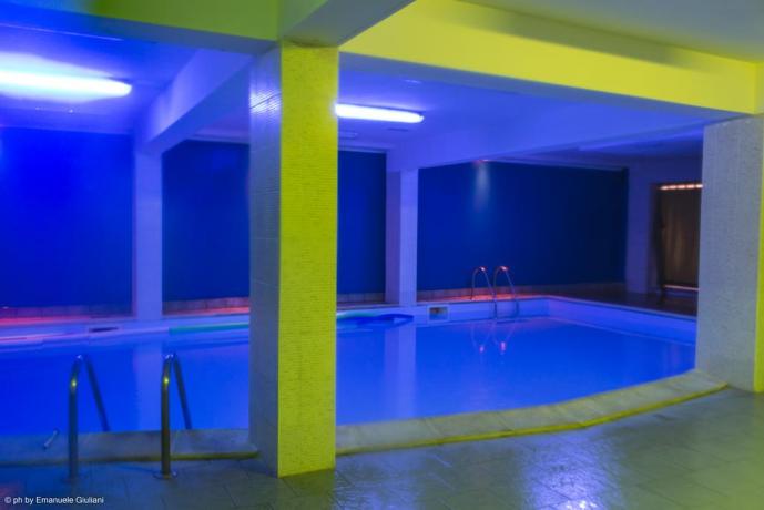 Piscina coperta in hotel a Campo Felice 