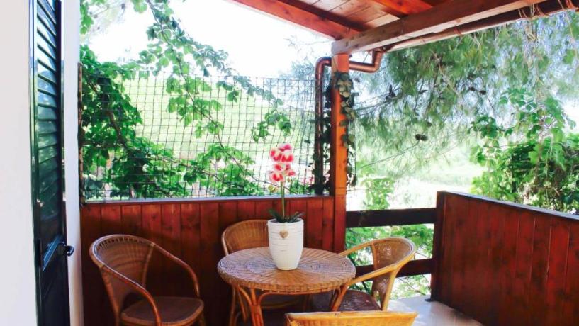 Camere con balconcino vista-giardino hotel Peschici