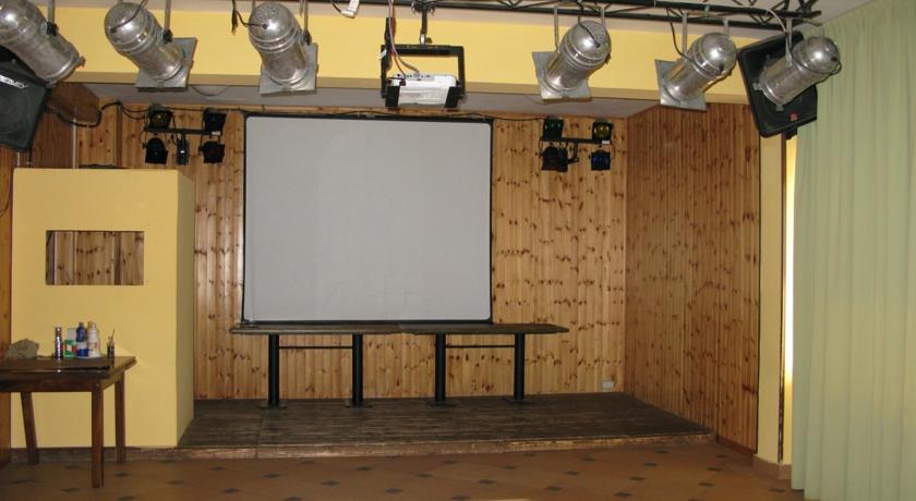 Sala conferenza nel Gran Sasso