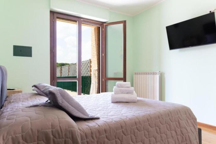 Camera da letto due persone Appartamento Assisi 