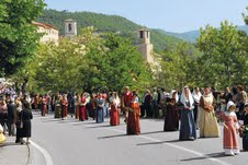 Percorso festa Santa Rita 