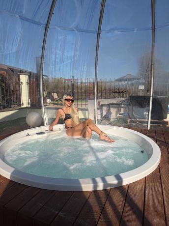 Mini Piscina Riscaldata Idromassaggio: Estate/Inverno